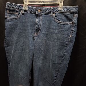 Nautica Dark Blue Straight Leg Women's Jeans